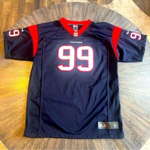 Nike NFL Houston Texans‎ JJ Watt #99 Youth XL (18-20) On Field Jersey